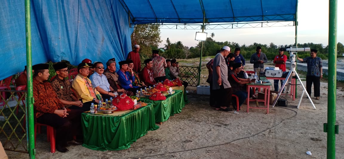 MEMASTIKAN IDUL ADHA 2019, WAKIL KETUA PA KOLAKA HADIRI KEGIATAN RUKYATUL HILAL